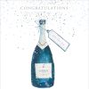 Champagne Congratulations Card - Case of 3 - A021