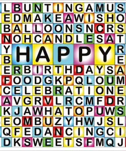Wordsearch - Case of 5 - A062