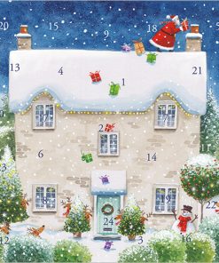 Christmas House Advent Card - Case of 5 - ADC003
