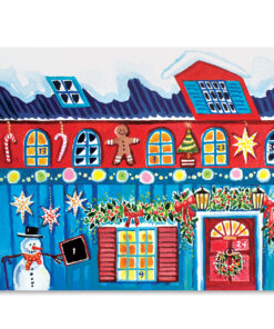 santa's north pole workshop advent calendar case of 5 adv02