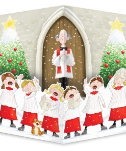 Christmas Choir Card - Case of 3 - XBS02