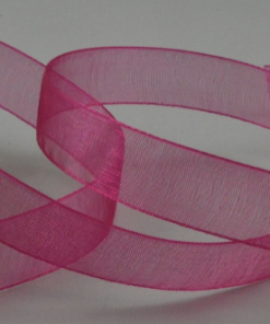 fuchsia organza ribbon case of 1 rb15