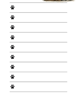 dogs to do list jotter pad case of 2 jp05