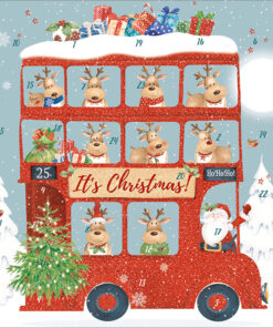 all aboard advent card adc009